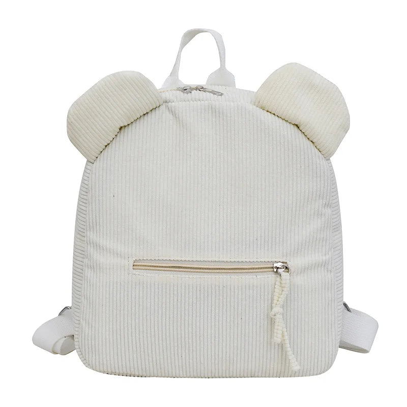 Sac à Dos Femme Velours Nounours 10L – NounoursChic – Havresacs