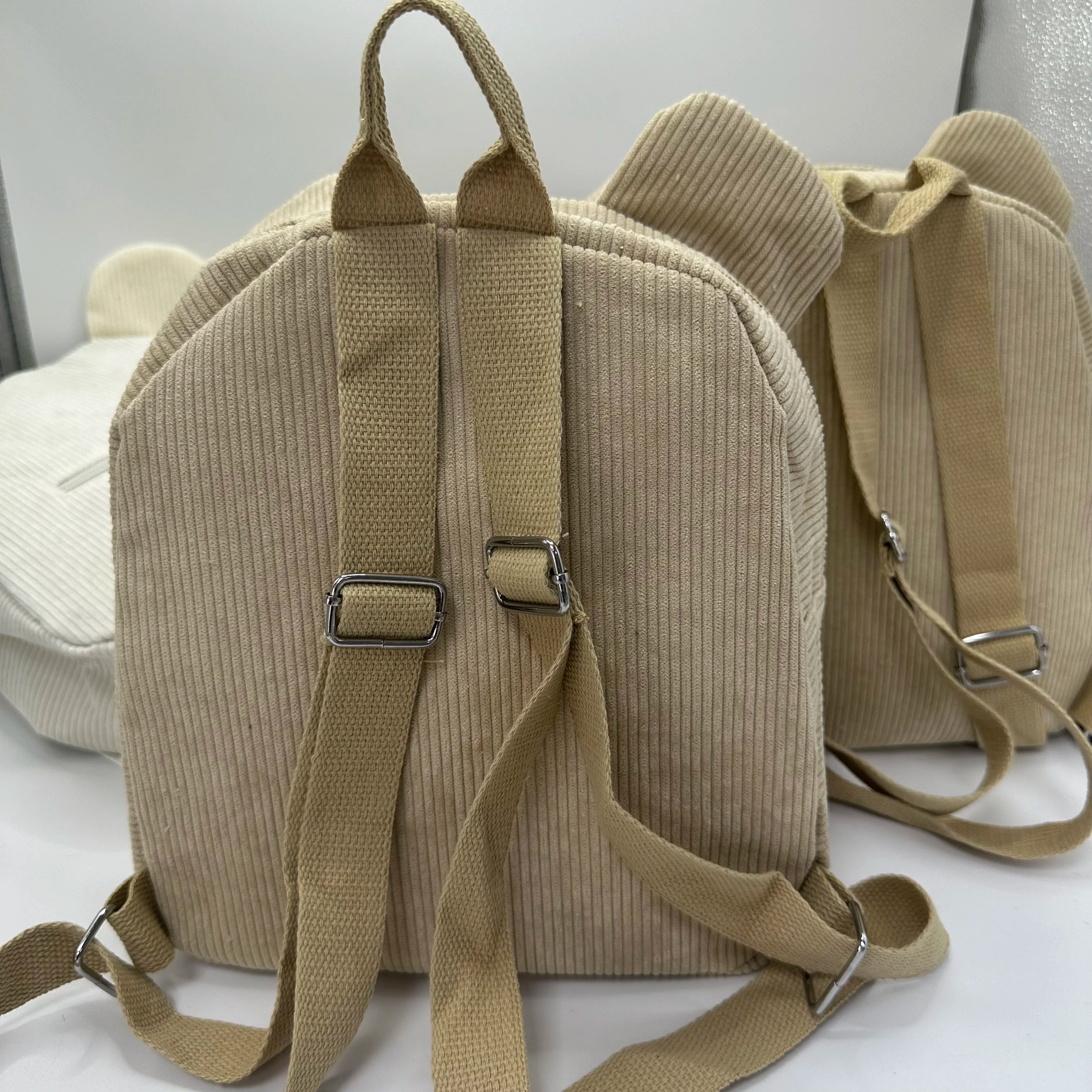 Sac à Dos Femme Velours Nounours 10L – NounoursChic – Havresacs