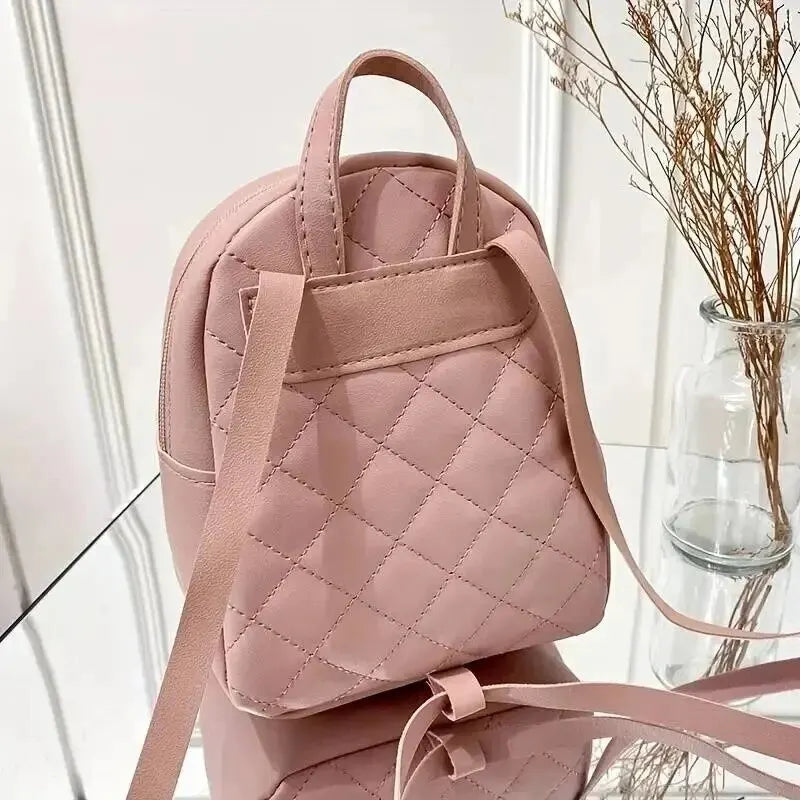 Sac à Dos Femme Cuir PU 5L – MiniGlam – Havresacs