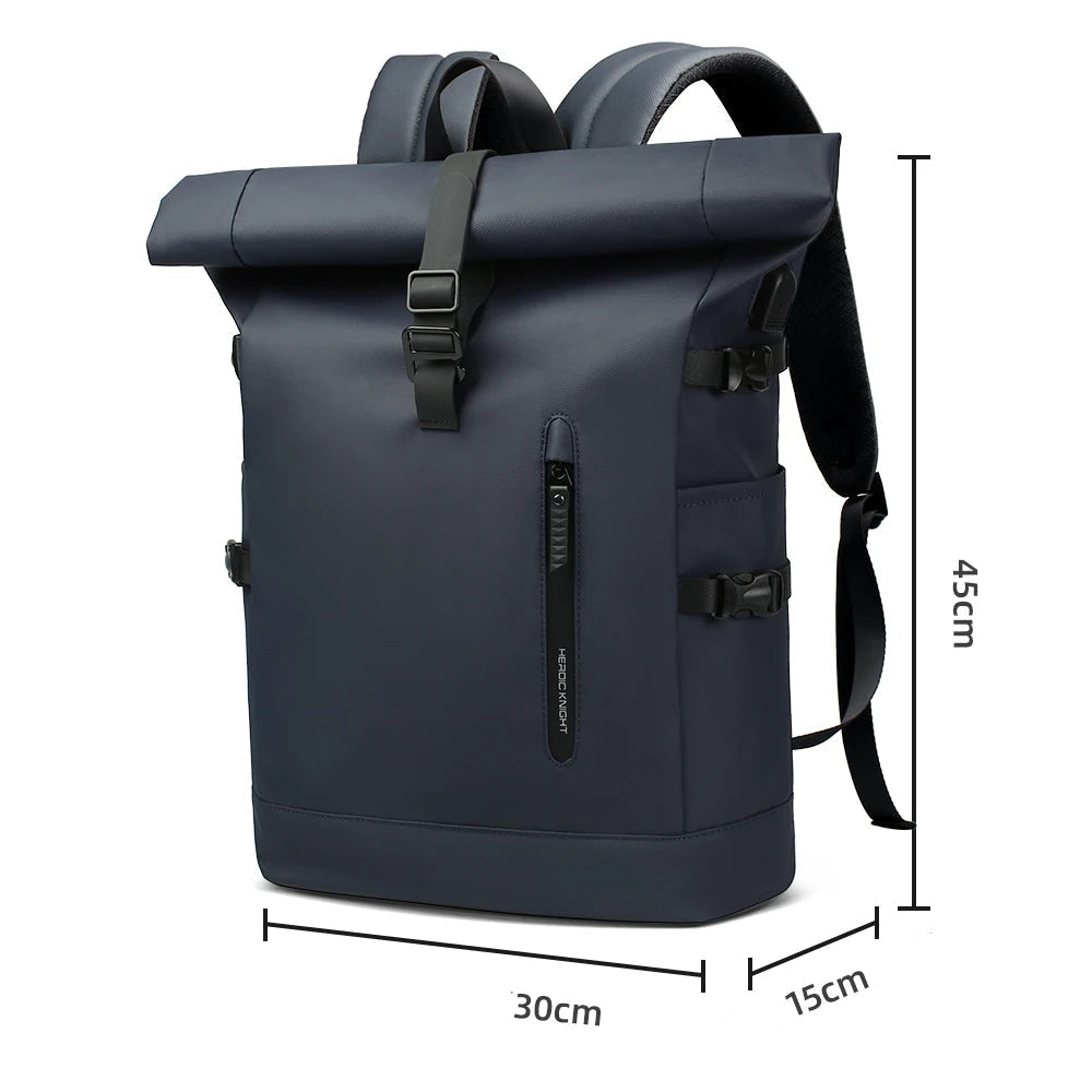 Sac à dos Roll Top waterproof avec USB – Urban Flex – Havresacs