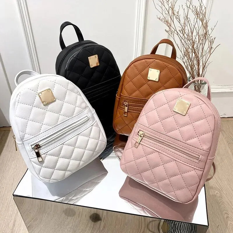 Sac à Dos Femme Cuir PU 5L – MiniGlam – Havresacs