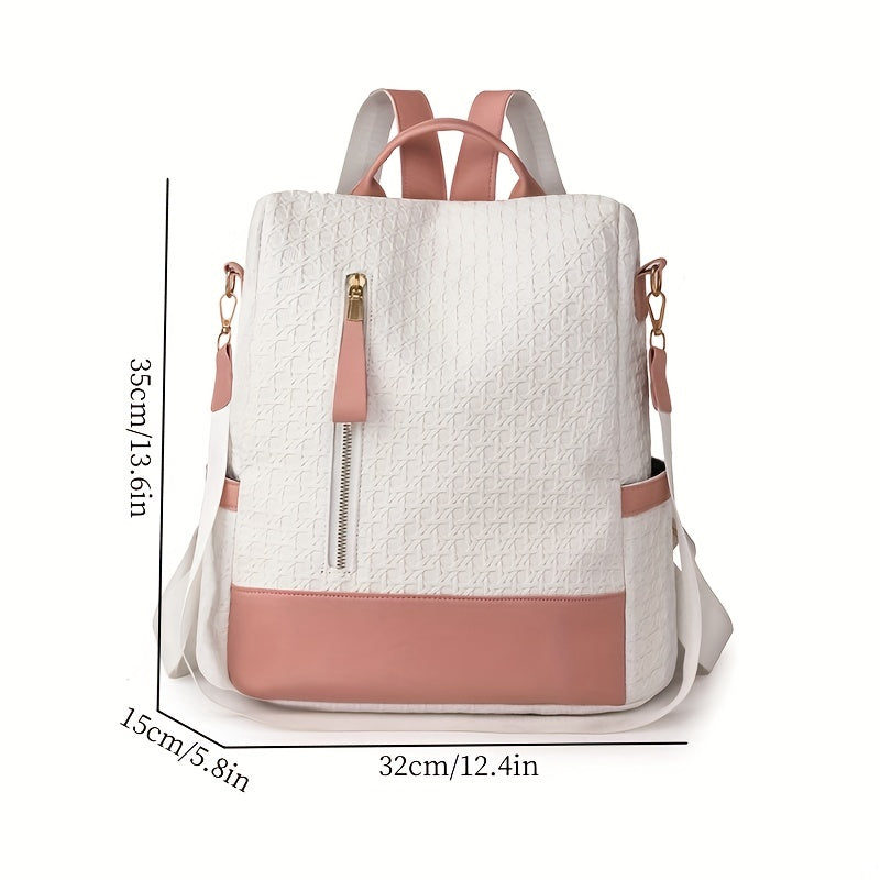 Sac à Dos Femme 2 en 1 Anti-Vol 20L – ColorBlockChic – Havresacs