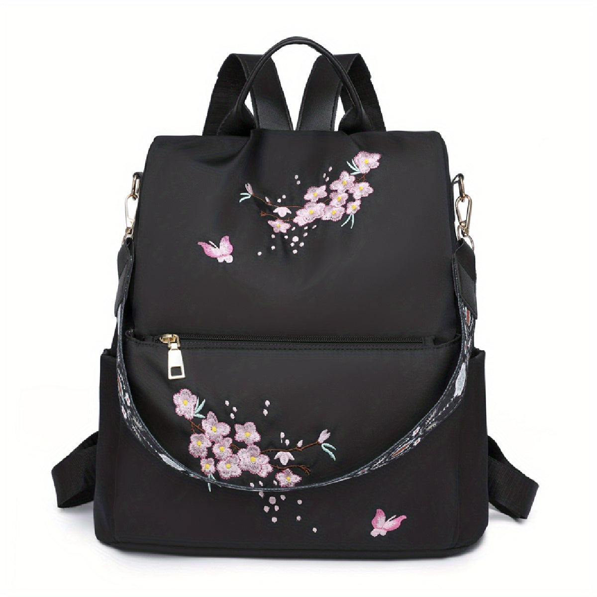 Sac à Dos Femme Floral 2 en 1, 15L – FloralChic – Havresacs