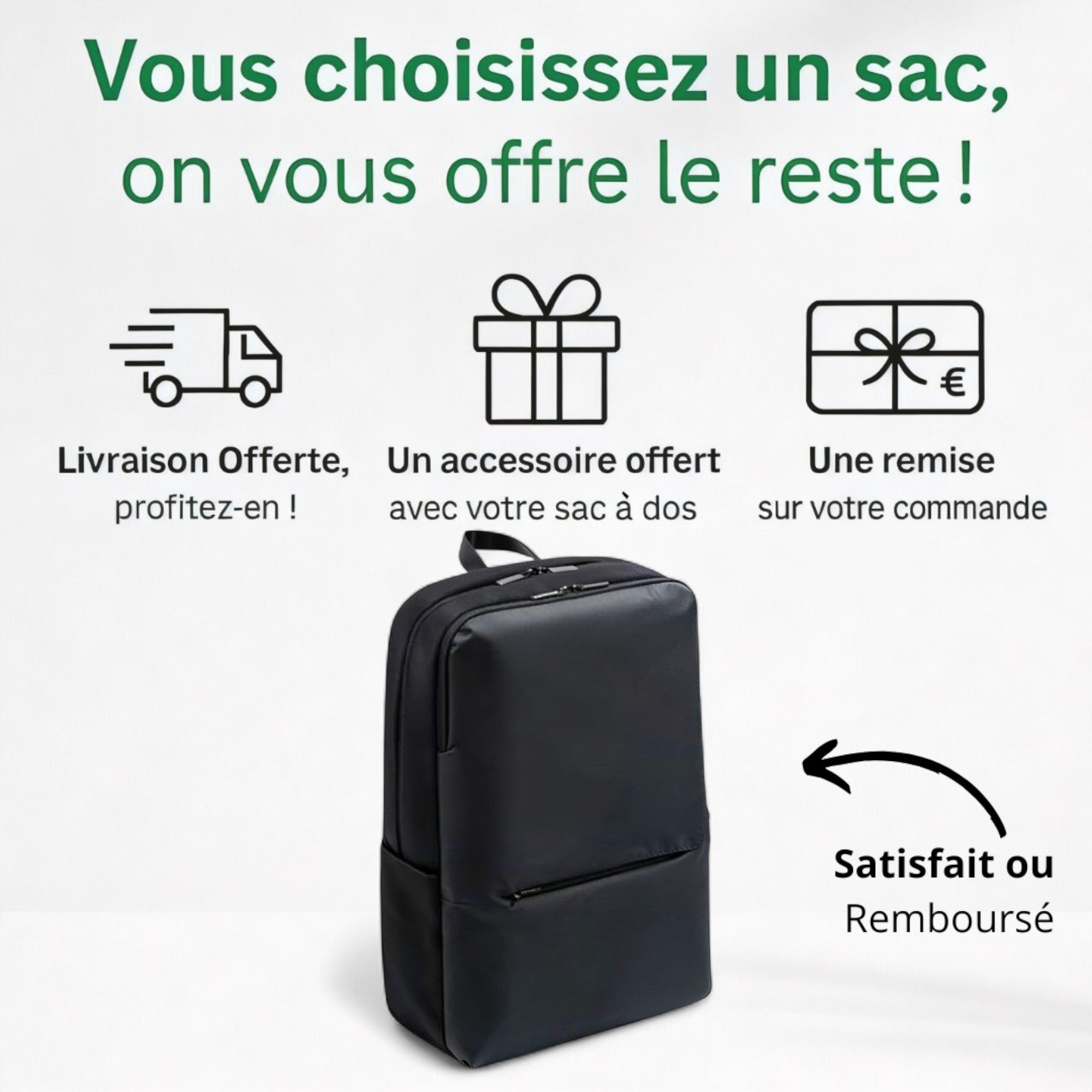 Sac à dos imperméable de 20L – Swiss Executive – Havresacs